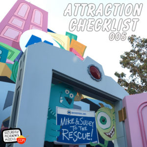 Monsters, Inc. Mike and Sulley to the Rescue at Disney California