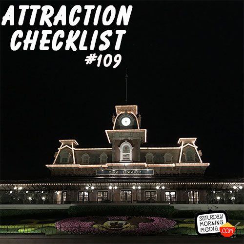 Walt Disney World Railroad – Magic Kingdom – Attraction Checklist #109 –  Saturday Morning Media